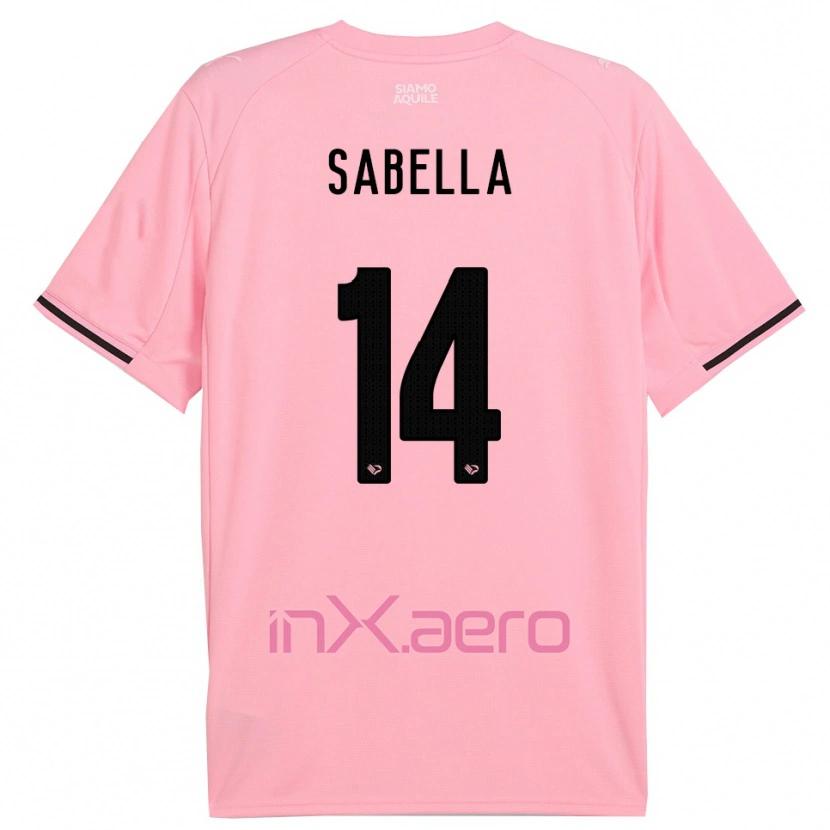 Danxen Criança Camisola Alberto Sabella #14 Rosa Preto Principal 2025/26 Camisa Brasil