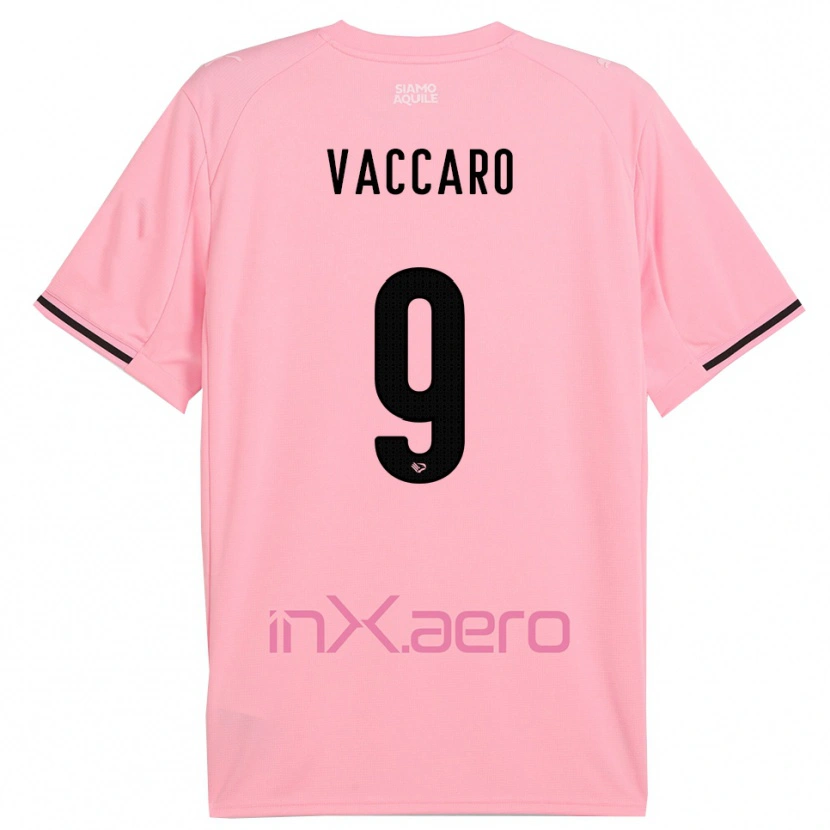 Danxen Criança Camisola Christian Vaccaro #9 Rosa Preto Principal 2025/26 Camisa Brasil