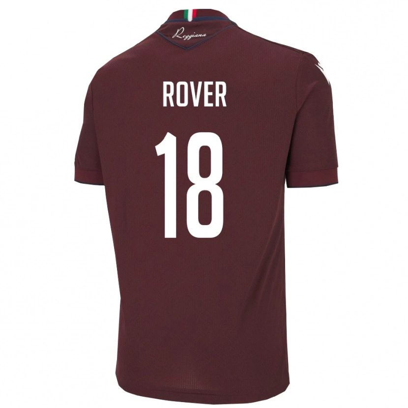 Danxen Criança Camisola Matteo Rover #18 Borgonha Branco Principal 2025/26 Camisa Brasil