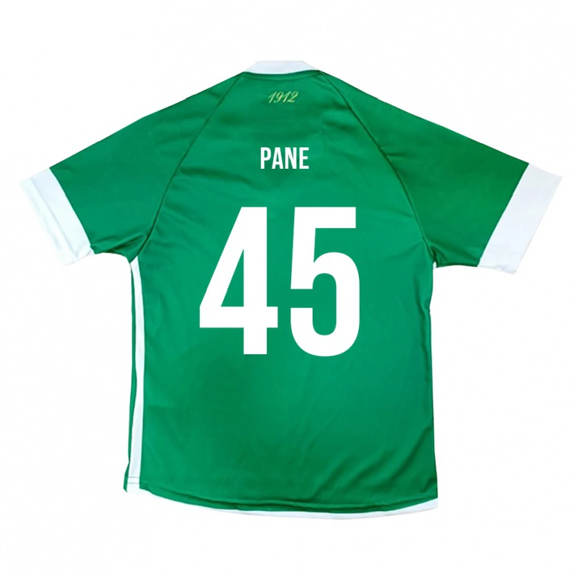 Danxen Criança Camisola Pasquale Pane #45 Verde Branco Principal 2025/26 Camisa Brasil