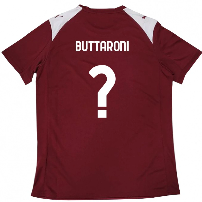 Danxen Criança Camisola Cristiano Buttaroni #0 Borgonha Branco Principal 2025/26 Camisa Brasil