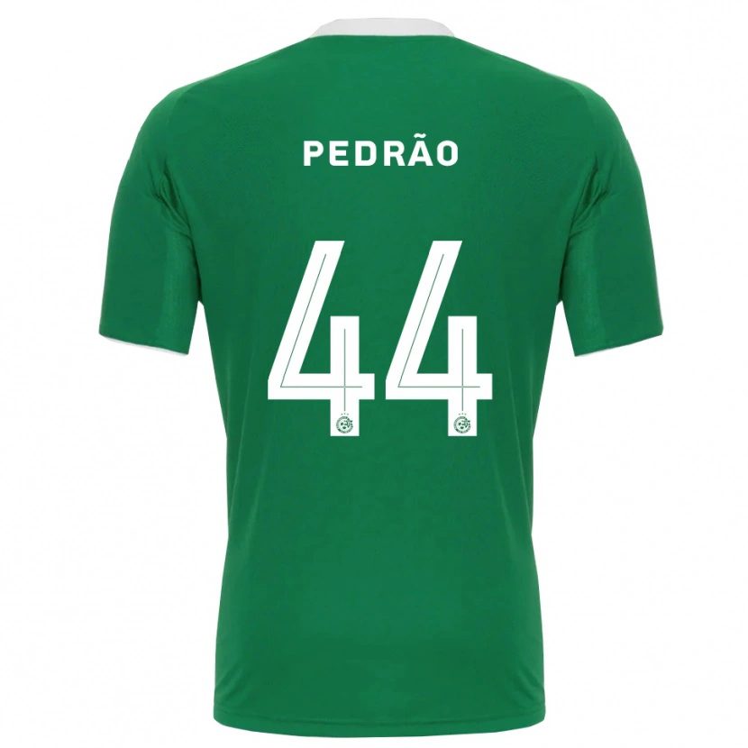 Danxen Criança Camisola Pedrão #44 Verde Branco Principal 2025/26 Camisa Brasil