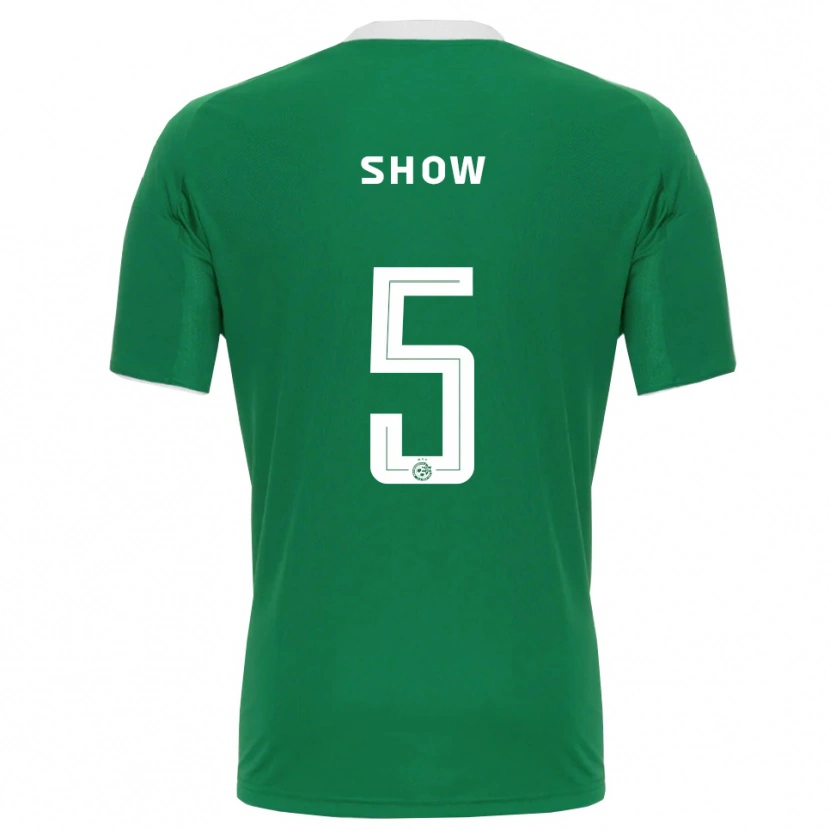Danxen Criança Camisola Show #5 Verde Branco Principal 2025/26 Camisa Brasil