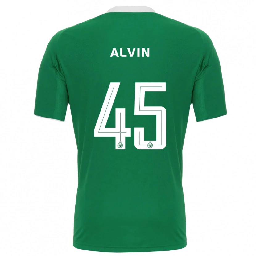 Danxen Criança Camisola Glenn Alvin #45 Verde Branco Principal 2025/26 Camisa Brasil