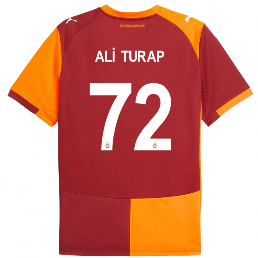 Danxen Criança Camisola Ali Turap Bülbül #72 Vermelho Laranja Principal 2025/26 Camisa Brasil