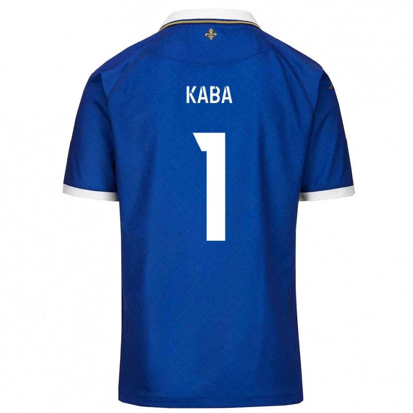 Danxen Criança Camisola Laye Kaba #1 Azul Dourado Principal 2025/26 Camisa Brasil