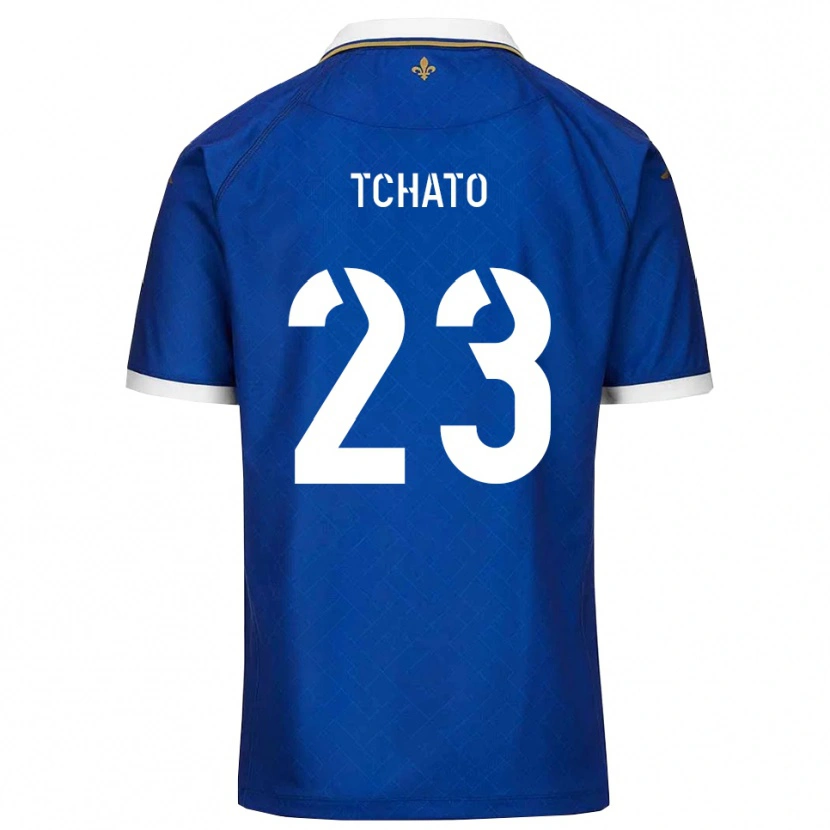 Danxen Criança Camisola Ryan Tchato #23 Azul Dourado Principal 2025/26 Camisa Brasil
