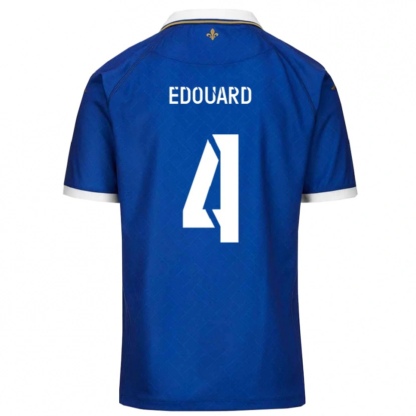 Danxen Criança Camisola Paul Edouard #4 Azul Dourado Principal 2025/26 Camisa Brasil