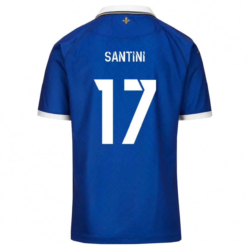 Danxen Criança Camisola Jérémi Santini #17 Azul Dourado Principal 2025/26 Camisa Brasil