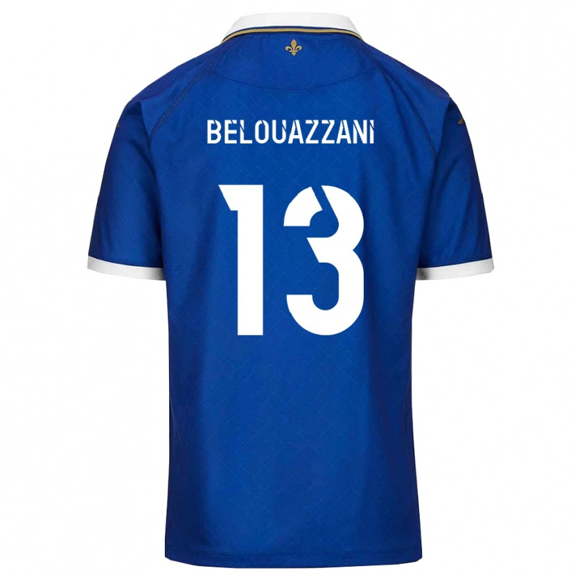 Danxen Criança Camisola Islam Belouazzani #13 Azul Dourado Principal 2025/26 Camisa Brasil