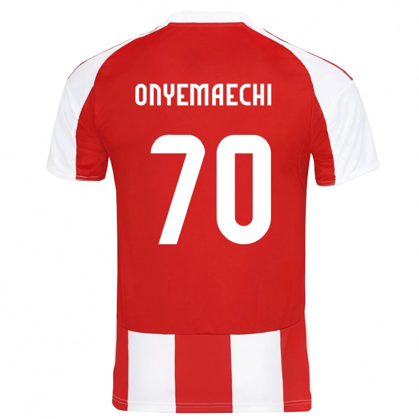 Danxen Criança Camisola Bruno Onyemaechi #70 Vermelho Branco Principal 2025/26 Camisa Brasil