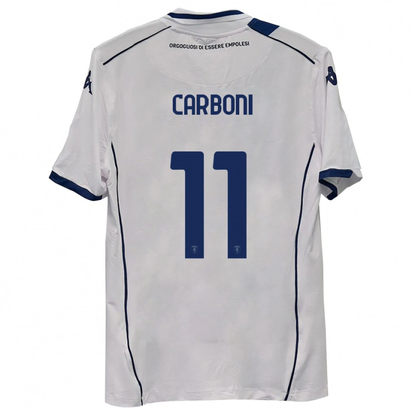 Danxen Criança Camisola Franco Carboni #11 Azul Marinho Escuro Alternativa 2025/26 Camisa Brasil