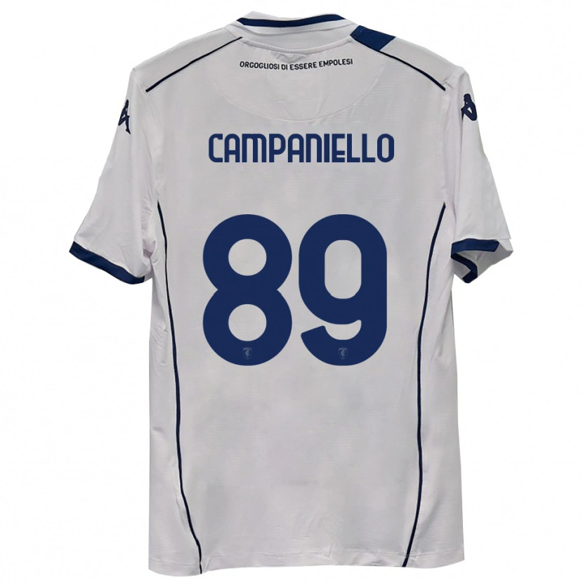 Danxen Criança Camisola Thomas Campaniello #89 Azul Marinho Escuro Alternativa 2025/26 Camisa Brasil