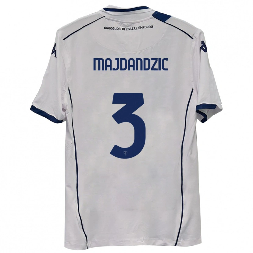 Danxen Criança Camisola Patrik Majdandzic #3 Azul Marinho Escuro Alternativa 2025/26 Camisa Brasil