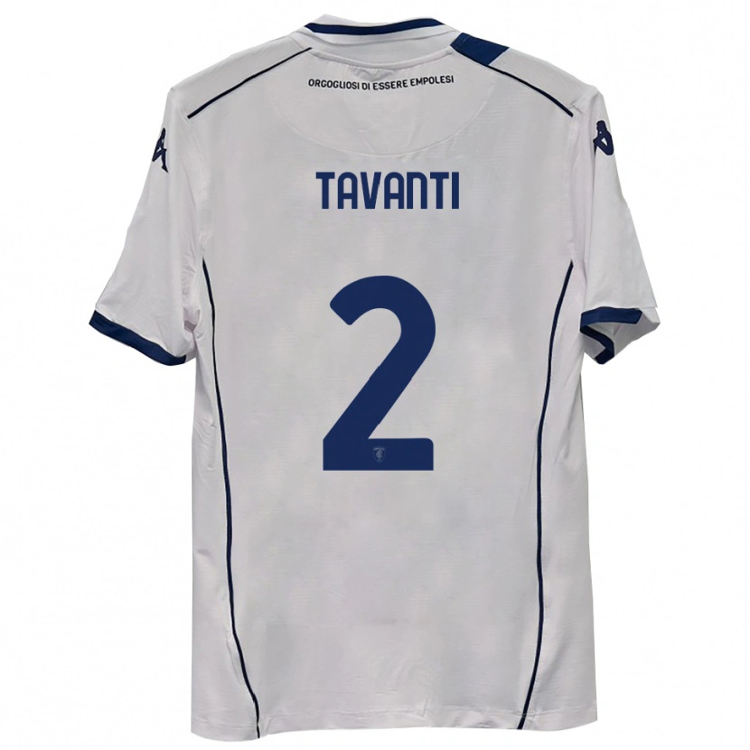 Danxen Criança Camisola Samuele Tavanti #2 Azul Marinho Escuro Alternativa 2025/26 Camisa Brasil