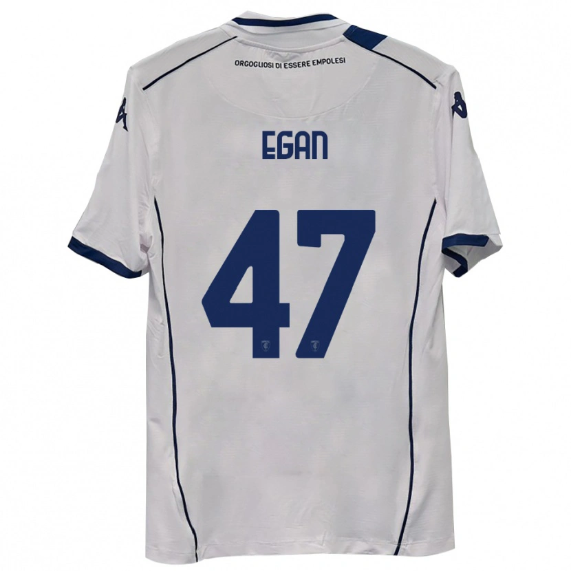 Danxen Criança Camisola Matteo Egan #47 Azul Marinho Escuro Alternativa 2025/26 Camisa Brasil