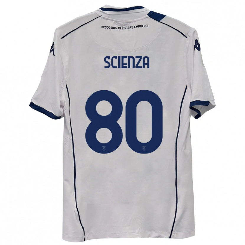 Danxen Criança Camisola Michele Scienza #80 Azul Marinho Escuro Alternativa 2025/26 Camisa Brasil