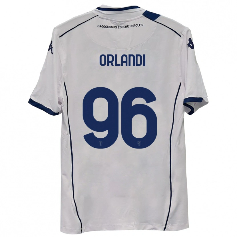 Danxen Criança Camisola Andrea Orlandi #96 Azul Marinho Escuro Alternativa 2025/26 Camisa Brasil