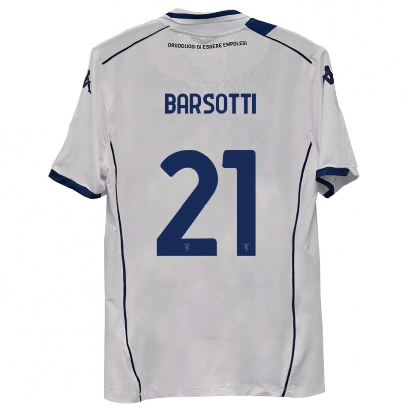 Danxen Criança Camisola Leonardo Barsotti #21 Azul Marinho Escuro Alternativa 2025/26 Camisa Brasil