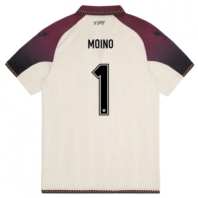 Danxen Criança Camisola Thomas Moino #1 Creme Borgonha Alternativa 2025/26 Camisa Brasil