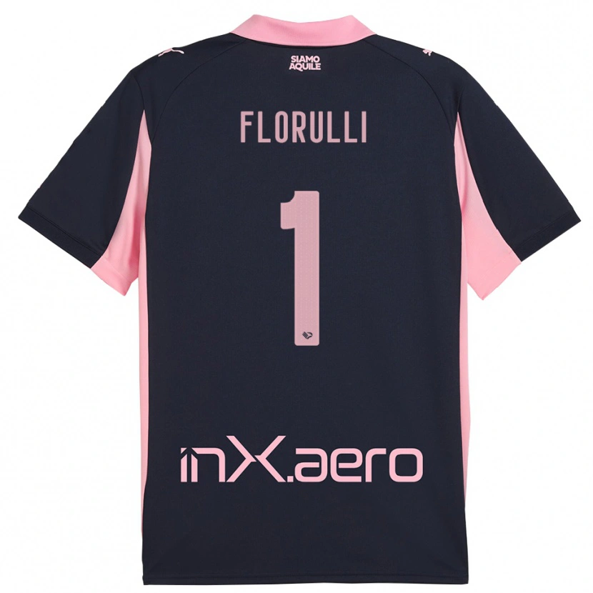 Danxen Criança Camisola Gerlando Florulli #1 Marinho Rosa Alternativa 2025/26 Camisa Brasil