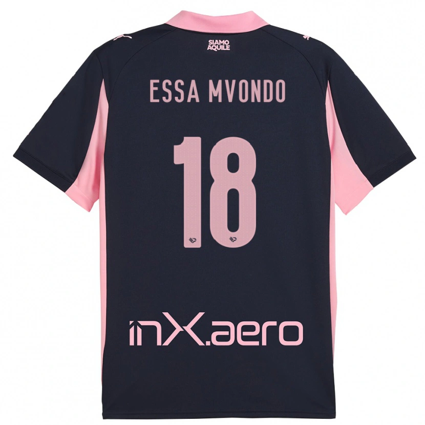 Danxen Criança Camisola Troy Evans Essa Mvondo #18 Marinho Rosa Alternativa 2025/26 Camisa Brasil