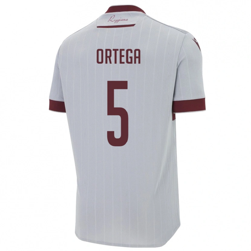 Danxen Criança Camisola Jean Paulo Cardona Ortega #5 Borgonha Branco Alternativa 2025/26 Camisa Brasil
