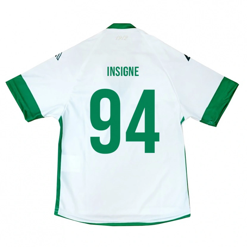 Danxen Criança Camisola Roberto Insigne #94 Branco Verde Azul Alternativa 2025/26 Camisa Brasil