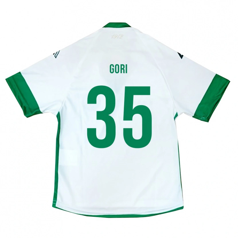 Danxen Criança Camisola Gabriele Gori #35 Branco Verde Azul Alternativa 2025/26 Camisa Brasil