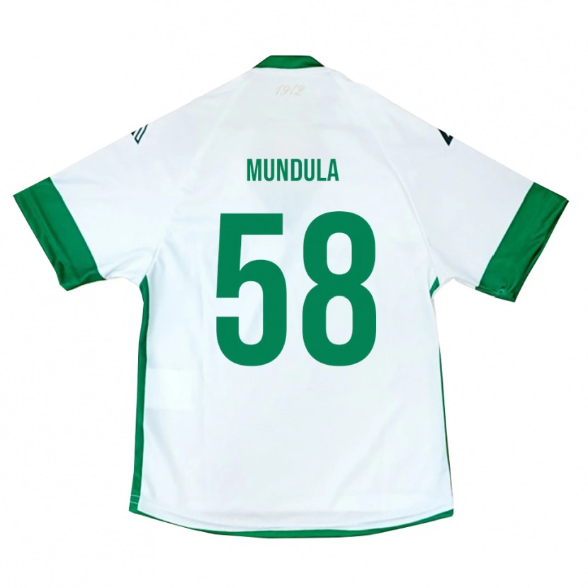 Danxen Criança Camisola Ciro Mundula #58 Branco Verde Azul Alternativa 2025/26 Camisa Brasil