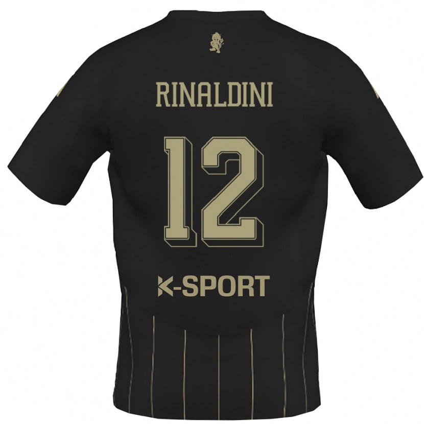 Danxen Criança Camisola Ruben Rinaldini #12 Cinza Branco Alternativa 2025/26 Camisa Brasil