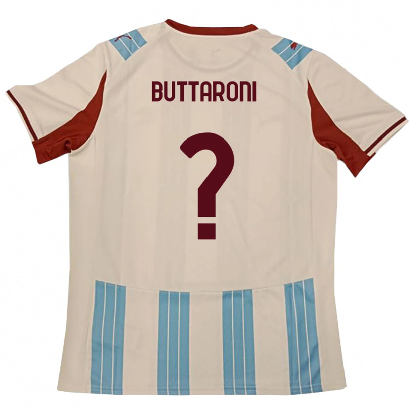 Danxen Criança Camisola Cristiano Buttaroni #0 Azul Celeste Branco Alternativa 2025/26 Camisa Brasil