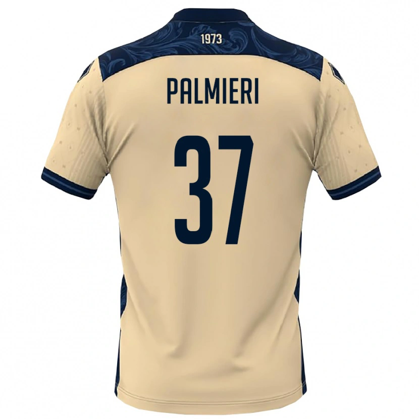 Danxen Criança Camisola Riccardo Palmieri #37 Branco Marinho Alternativa 2025/26 Camisa Brasil