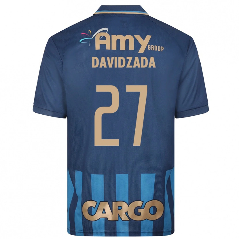 Danxen Criança Camisola Ofir Davidzada #27 Azul Marinho Alternativa 2025/26 Camisa Brasil