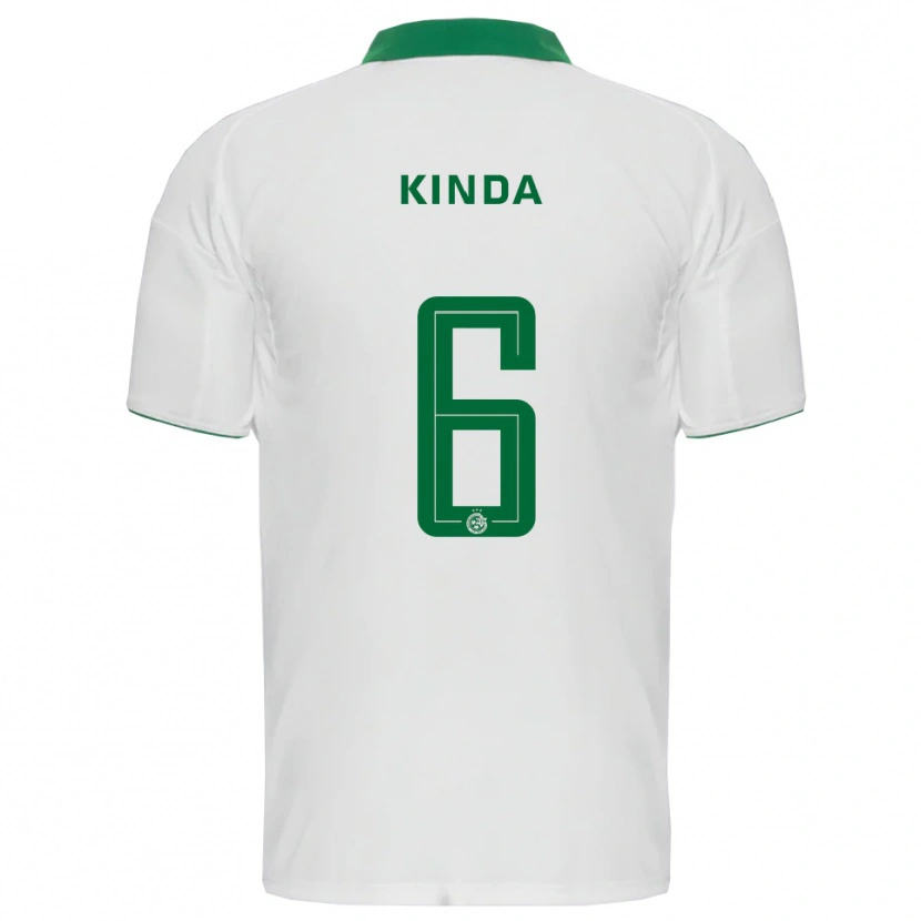Danxen Criança Camisola Gadi Kinda #6 Branco Verde Alternativa 2025/26 Camisa Brasil