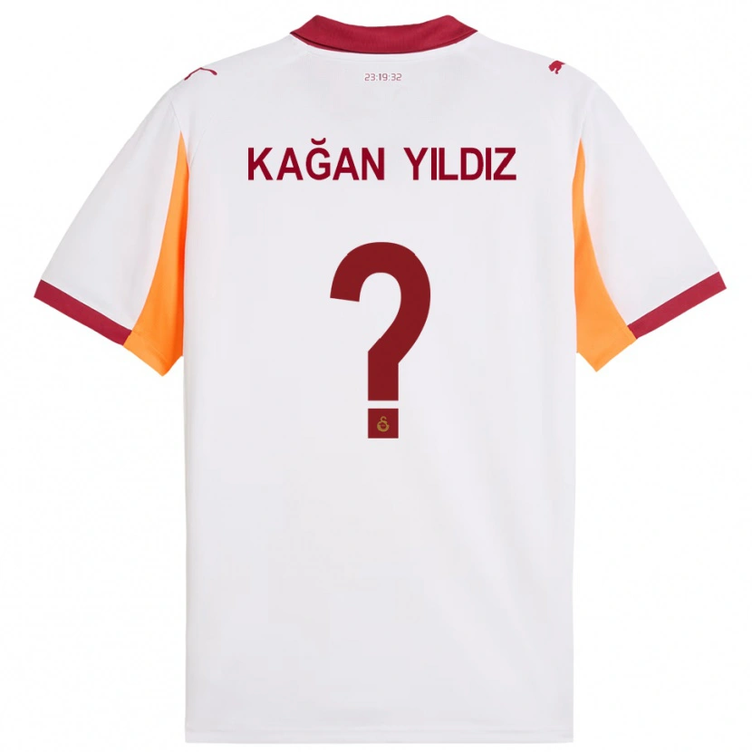 Danxen Criança Camisola Onur Kağan Yıldız #0 Branco Vermelho Alternativa 2025/26 Camisa Brasil