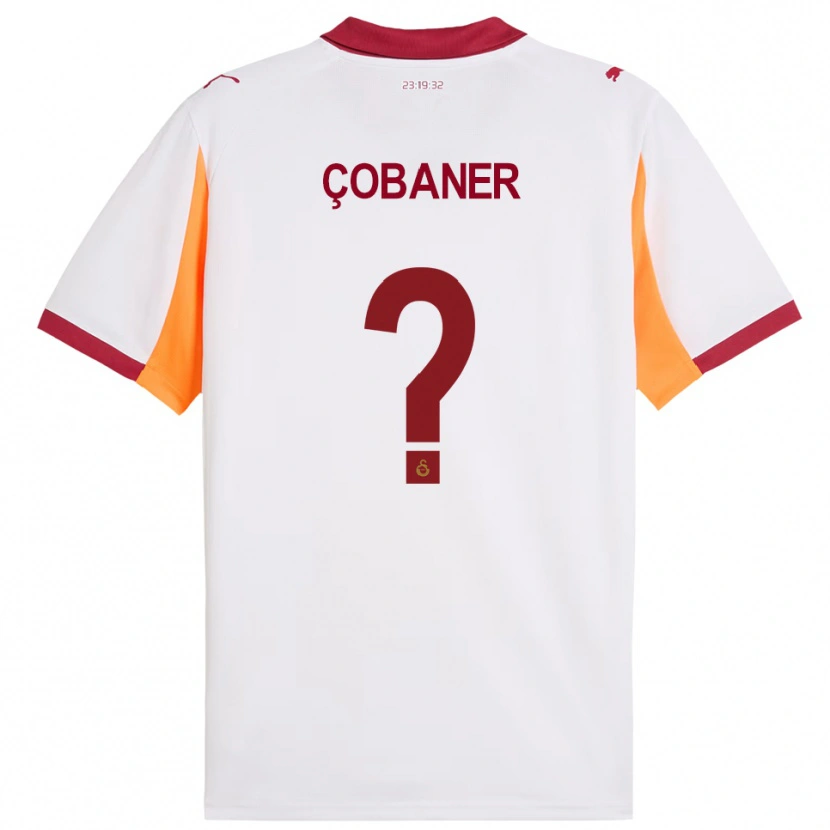 Danxen Criança Camisola Altay Çobaner #0 Branco Vermelho Alternativa 2025/26 Camisa Brasil