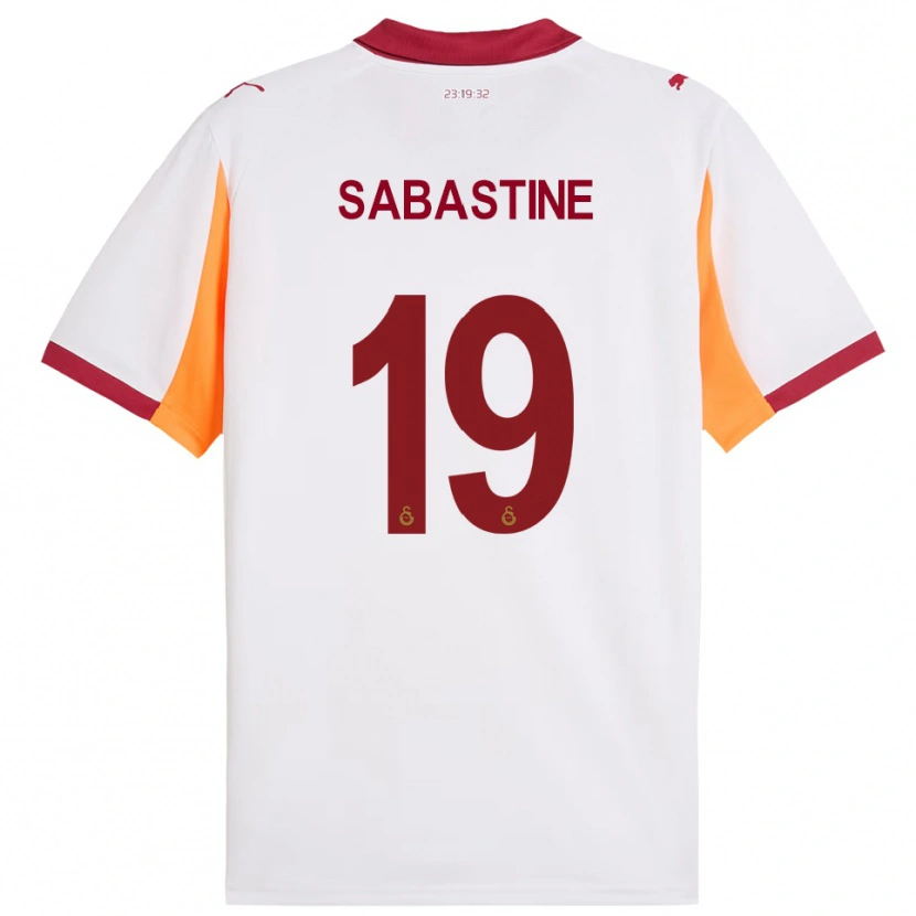 Danxen Criança Camisola Flourish Chioma Sabastine #19 Branco Vermelho Alternativa 2025/26 Camisa Brasil