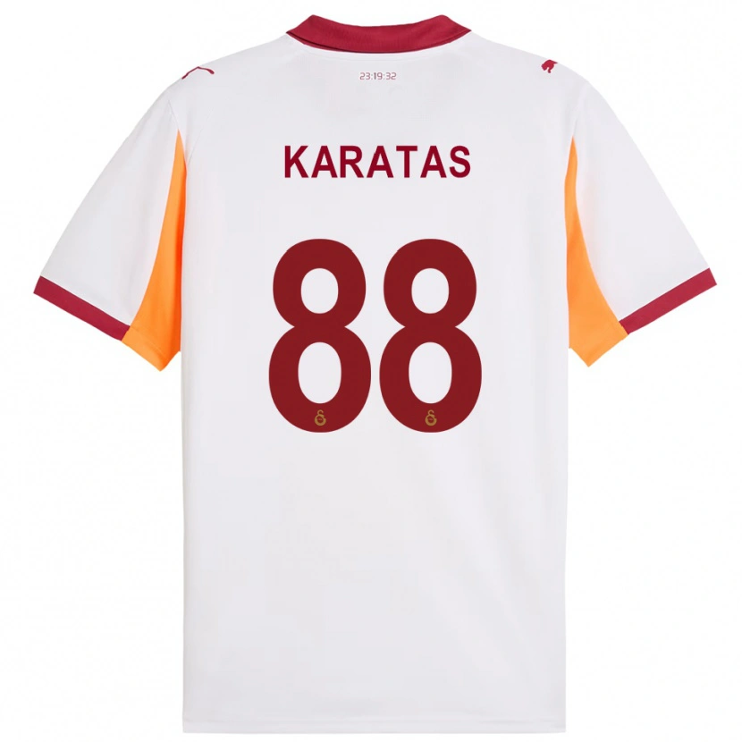 Danxen Criança Camisola Kazımcan Karataş #88 Branco Vermelho Alternativa 2025/26 Camisa Brasil