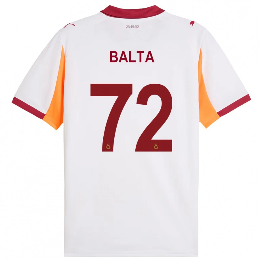 Danxen Criança Camisola Çağrı Balta #72 Branco Vermelho Alternativa 2025/26 Camisa Brasil