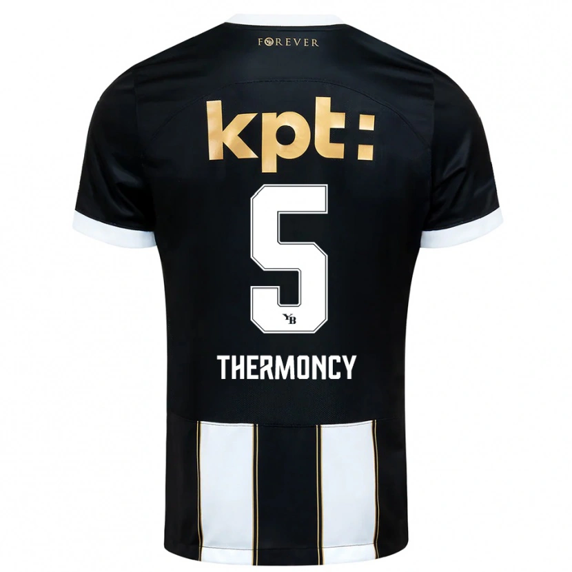 Danxen Criança Camisola Keeto Thermoncy #5 Preto Branco Alternativa 2025/26 Camisa Brasil