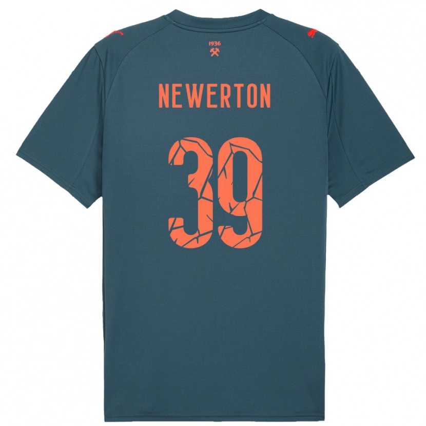 Danxen Criança Camisola Newerton #39 Marinho Vermelho Alternativa 2025/26 Camisa Brasil