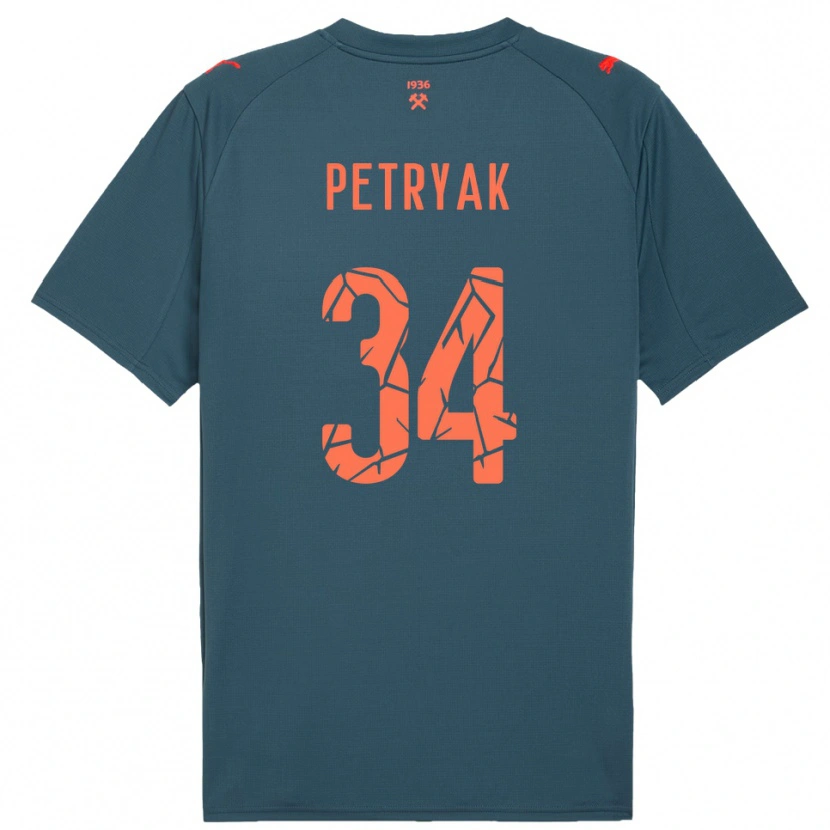 Danxen Criança Camisola Ivan Petryak #34 Marinho Vermelho Alternativa 2025/26 Camisa Brasil