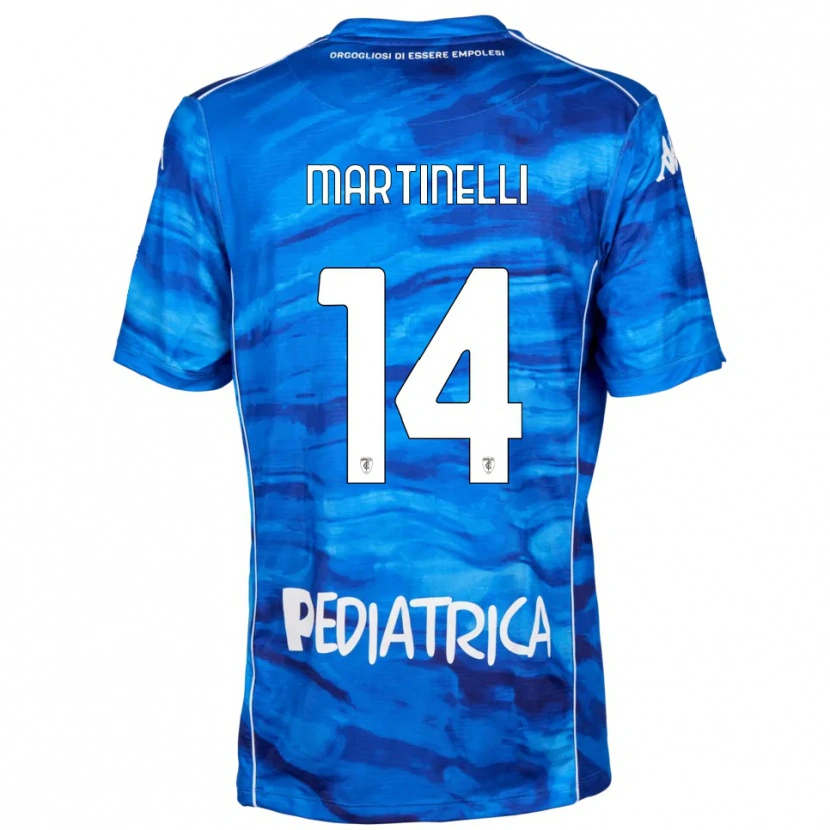Danxen Homem Camisola Edoardo Martinelli #14 Azul Branco Principal 2025/26 Camisa Brasil