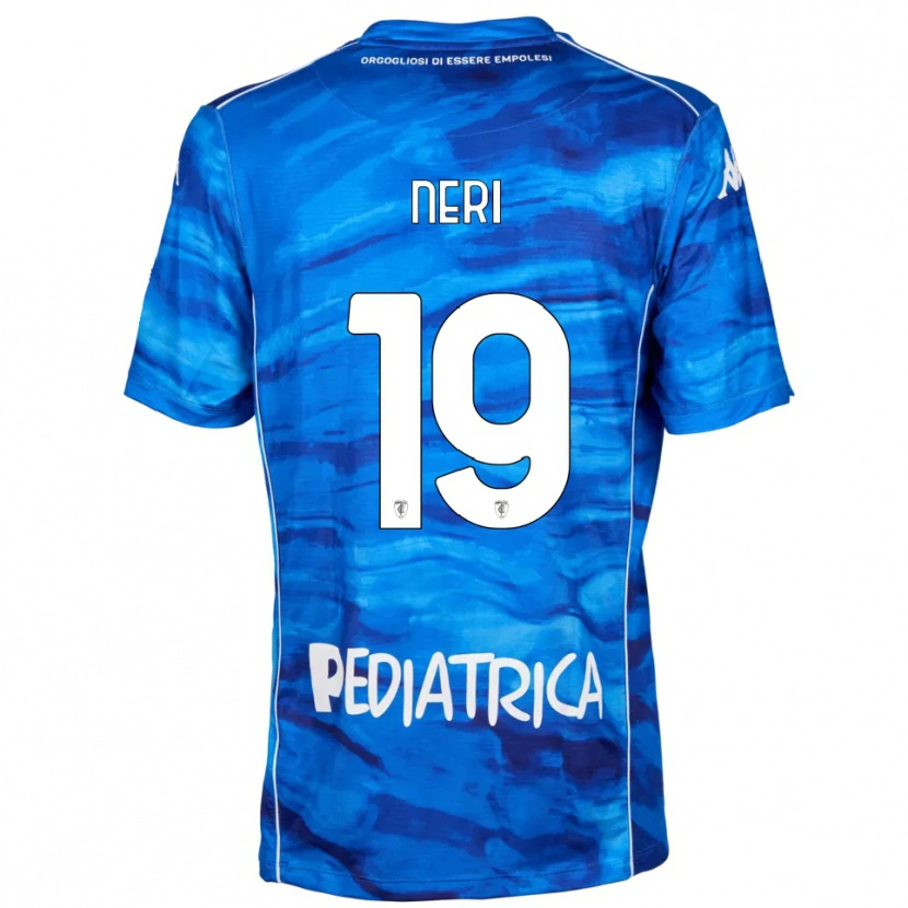 Danxen Homem Camisola Christian Neri #19 Azul Branco Principal 2025/26 Camisa Brasil