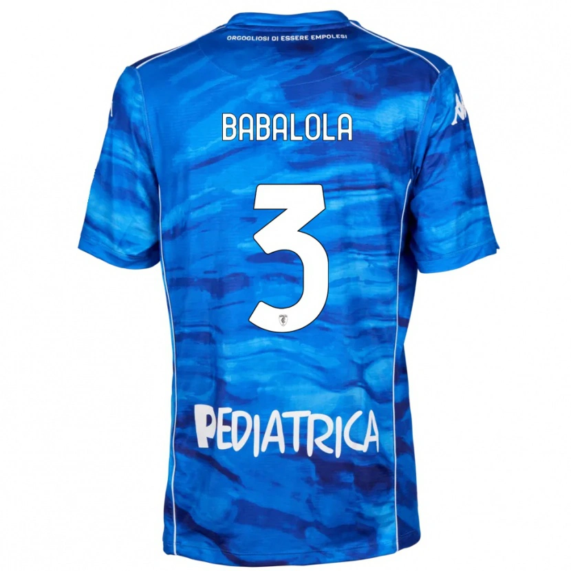 Danxen Homem Camisola Samsondeen Babalola #3 Azul Branco Principal 2025/26 Camisa Brasil