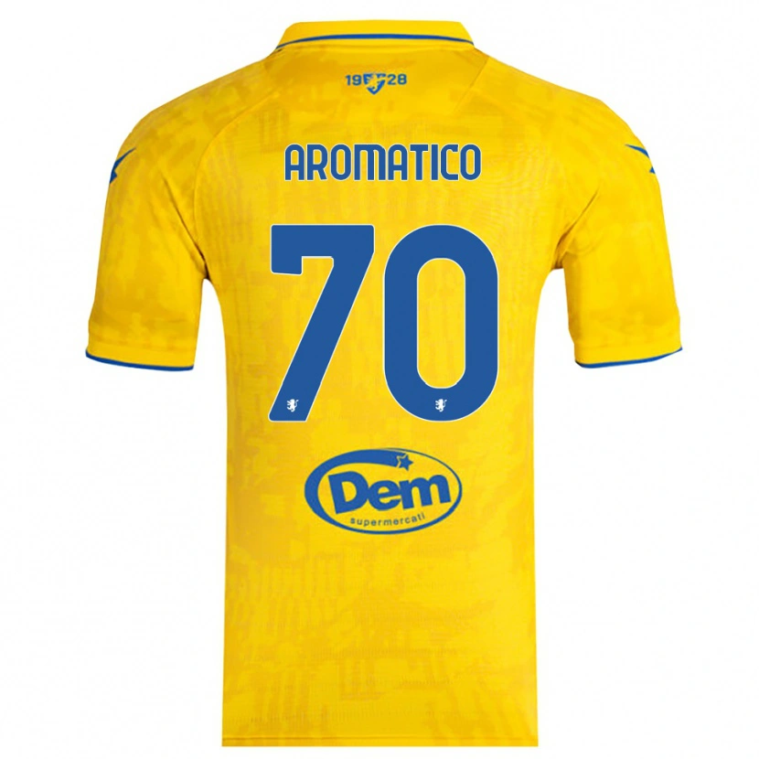 Danxen Homem Camisola Raul Aromatico #70 Amarelo Azul Principal 2025/26 Camisa Brasil