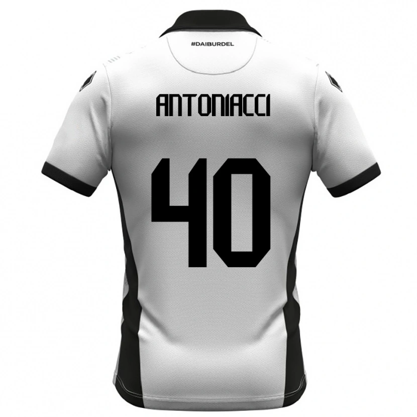 Danxen Homem Camisola Augusto Antoniacci #40 Branco Preto Laranja Principal 2025/26 Camisa Brasil
