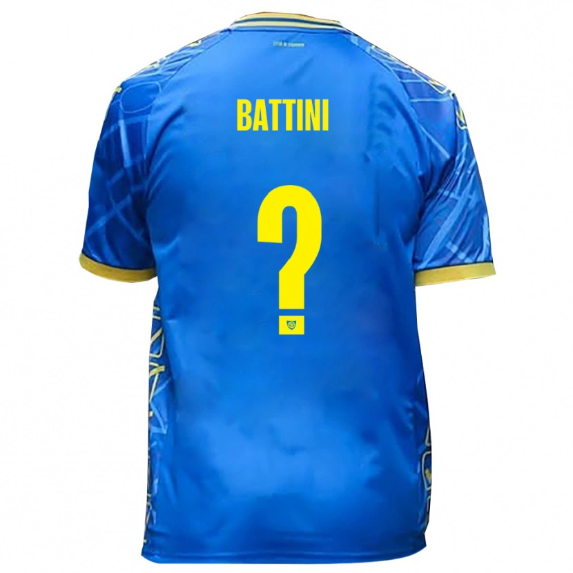 Danxen Homem Camisola Pietro Battini #0 Azul Celeste Amarelo Principal 2025/26 Camisa Brasil