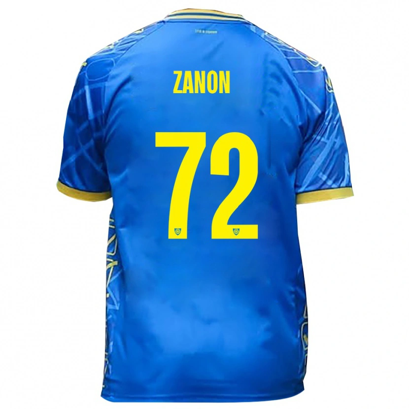 Danxen Homem Camisola Simone Zanon #72 Azul Celeste Amarelo Principal 2025/26 Camisa Brasil